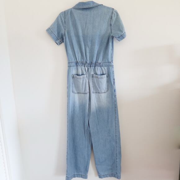 Kancan Paula Wide Leg Coveralls Denim Small - Picture 10 of 15